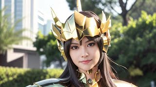 Saint Seiya hyuga Cosplay  #AI #shorts #saintseiya #anime