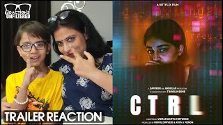 CTRL | Official Trailer Reaction | Ananya Panday, Vihaan S | Netflix India | @reactionsunfiltered