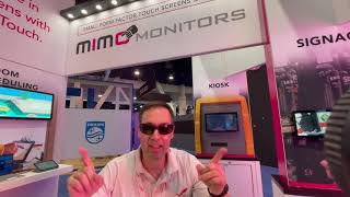 Mimo Monitors booth at InfoComm 2022 AV exhibition