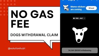 How to claim Dogs coin into bybit Account/How to withdraw dogs token/telegram dogs coin withdrawal