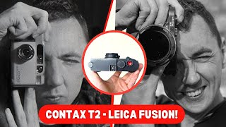 🔴 Contax T2 lens converted for Leica M mount 💥 (Best of Both!)  Omnar CX38-28