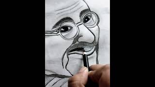 #Sketch#gandhiji#