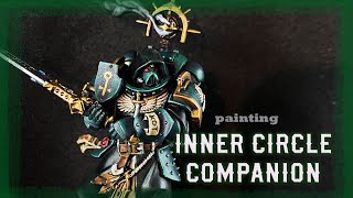 Painting an Inner Circle Companion from the Dark Angels!