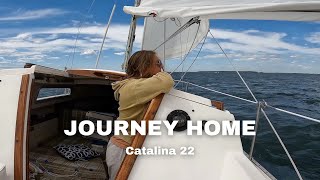 Journey Home: Sailing from Jamestown, RI!...Day Dreams (Ep. 7)