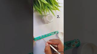 Diy bookmarks easy ❤️🥰 #trending #shortvideo #shorts #youtubeshorts #viralvideo #bookmark #painting