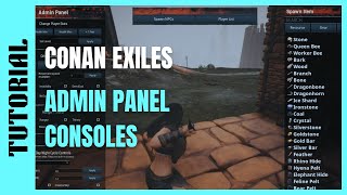 Admin Panel/Cheat Menu 2019 - Spawn Armors, Gears & More | Conan Exiles (Offline Mode) PS4/XboxOne