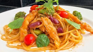 Spaghetti com bacalhau - Maravilhoso