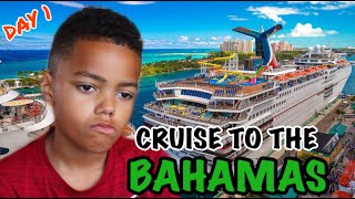 Carnival Cruise To The Bahamas | Family Vacation - Day 1