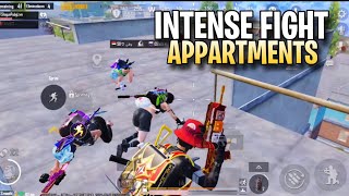 FAMAS IS FIRE 🔥 INTENSE APPARTMENT FIGHT / IPHONE 13 PUBG MOBILE GAMEPLAY