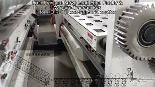 Free Pressure Servo Lead Edge Feeder and Vaccum Transfer Box for HD RDC/ Flexo Printer Diecutter