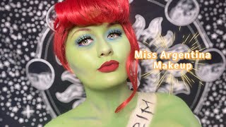 Miss Argentina Halloween Makeup Tutorial