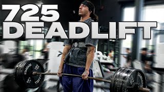 725 DEADLIFT | Most Embarrassing Gym Experience