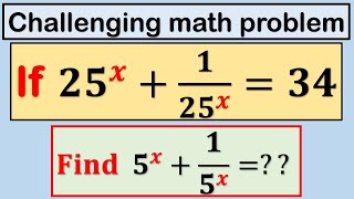 Challenging math problem | solve  exponential equation #math #viralmath #trending #trendingmath