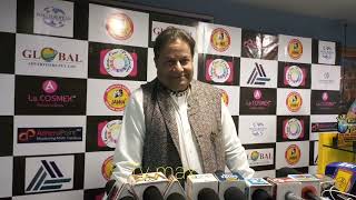 Anup JalotaJeeChief Guest at Atmanirbhar Face of Bharat Award 2024 by IAWA NGO at Isckon Auditorium