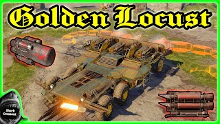 Golden Locust 😎 [Bling Bling Booster Build] [Crossout Gameplay ►185]