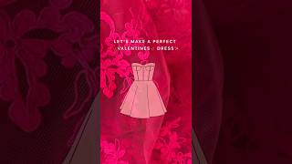 Make a perfect Valentines dress with me 🌹✨#dressmaker #patternmaker #patterndesign #diy #sewing