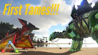 Let's Make An Ark Ep. 02: Starter Tames & Raptor Claus