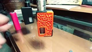 Skullkandy vapor venom 20700 3d printed squonker.