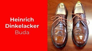 ASMR shoeshine Heinrich Dinkelacker Buda