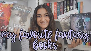 MY FAVORITE FANTASY BOOKS OF ALL TIME | ranking my top ten favorite fantasy series 💫