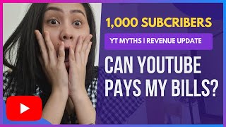 Youtube Earnings For Small YouTubers | How Much Income You Can Get For 1000 Subs? Youtube Salary