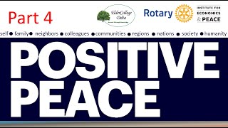 Positive Peace Elder College Positive Peace