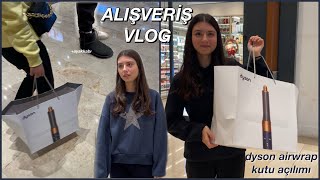 Alışveriş Vlog ⭐️ (dyson airwrap+ayakkabı)&kutu açılımı