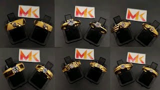 Couple Gold Engagement Rings Designs || Couple Gold Rings Designs