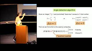 Part 5 Algorithmic dual to the adversary method: Quantum query complexity | Yassine Hamoudi