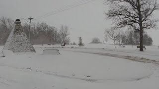 Snow Walk on December 12, 2023, at Champlain Park in North Bay