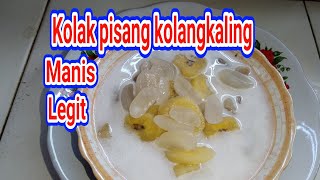 Cara Bikin Kolak Pisang KolangKaling