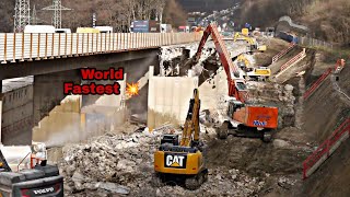 World Fastest Bridge Demolition - WebLY