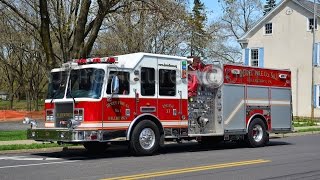 Hellertown Fire - Engine 1313 Brush Fire Response -