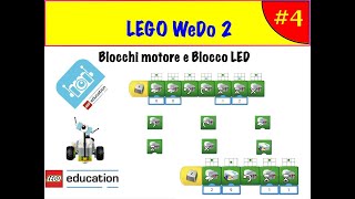 #4 LEGO WEDO 2   PROGRAMMAZIONE BLOCCHI MOTORE