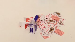 Popping Out Mini Playing Cards & Assembling The Boxes ASMR