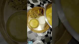 Bengali Fish thali ideas | মাছে ভাতে বাঙালি #shorts #food #lunch #bengalifood #lunchbox