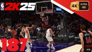 NBA 2K25 =My Career= [PC] (4K) EP187 {4th Year} {Key Game} {Bulls @ Suns}