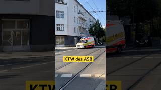 #ktw des #asb #berlin #rettungsdienst #blaulicht #einsatzfahrt #einsatz