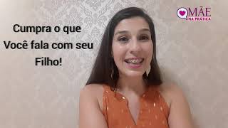 CUMPRA O QUE VOCÊ FALA COM SEU FILHO! PRISCILA AZEVEDO