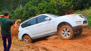 Landwind X8 2.0T vs Jetour Traveler 2.0T PK Off-road | Hill climbing challenge