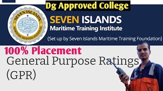 Seven Island Institute// Gp Rating Course//100% Placement 🛳️🚢⚓🧭🛥️⛴️