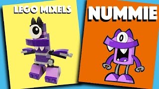 LEGO Mixels - Nummie - Stop Motion Build