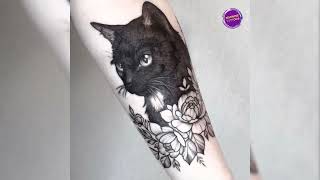 Charming Cat Tattoos for Women to Cherish - Cat Tattoo Designs For Girls