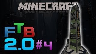 Minecraft Feed the Beast Unleashed Ep 4 Megacorp Headquarters