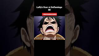 Luffy's Roar at Doflamingo | One Piece #shorts #onepiece #amv #onepieceamv #pirates #luffy #zoro