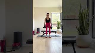 Home workout with Celestine Atalie💪💪 #homeworkout #workout