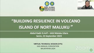 VTS 13 PIT IAGI 2024 - Building Resilience in Volcano Islands