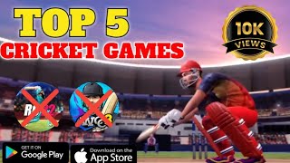 சிறந்த🔥Top 5 Cricket Games about CLASSIC தமிழ் GAMER-YT