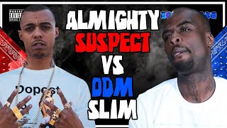 ALMIGHTY SUSPECT🗣️he dont FIGHT he SHOOTS‼️“ODMSLIM response”(full video) #almightysuspect