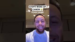 Steph curry screaming when his kids asleep 🤣😭